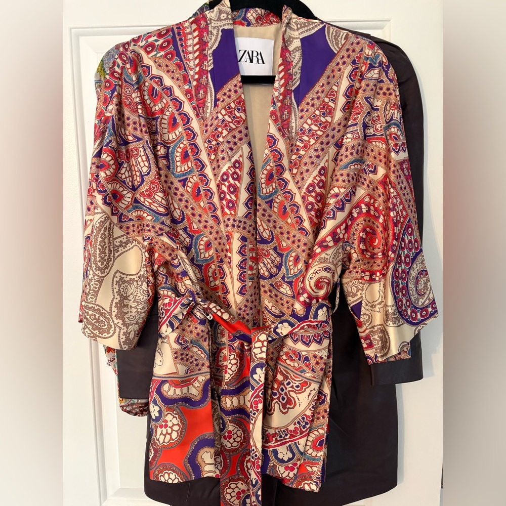 Paisley Patterned Women's Jacket